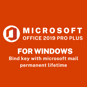 OFFICE 2019 PROFESSIONAL PLUS BIND KEY WINDOWS ORIGINAL LIFETIME
